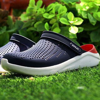 crocs 卡骆驰 Crocs LiteRide洞洞鞋204592-4CC 户外沙滩/凉拖 深蓝色 37