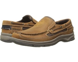 SEBAGO Blue Fin Slip-On 男款真皮休闲鞋