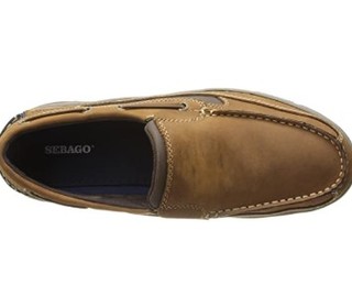 SEBAGO Blue Fin Slip-On 男款真皮休闲鞋