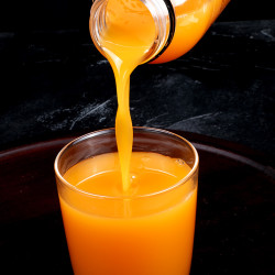 沙棘汁山西吕梁特产果汁饮料整箱批发350ml*10瓶野山坡野生沙棘