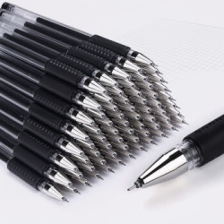 kowell 黑色中性笔 全针管 0.5mm 20支