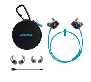 BOSE 博士 Soundsport wireless 入耳式颈挂式无线蓝牙耳机 蓝色