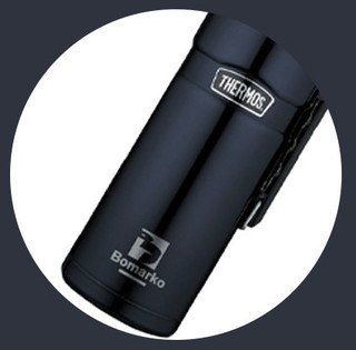 THERMOS 膳魔师 SPU45451722 不锈钢真空保温瓶 深蓝色 2L