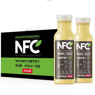 百亿补贴：农夫山泉 有点甜 NFC鲜榨苹果汁 