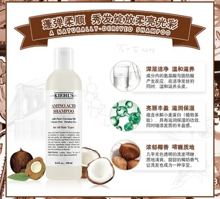 Kiehl's 科颜氏 氨基椰香洗发啫喱 280ml