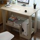 电脑桌台式家用一体书桌简约写字桌台卧室办公桌职员桌子小户型