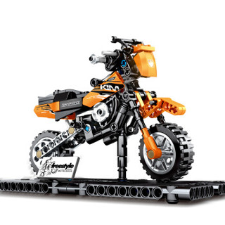 SEMBO BLOCK 森宝积木 701101 科技系列 KTM越野摩托车模型 *5件 +凑单品