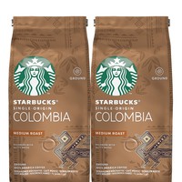 88VIP：星巴克 哥伦比亚研磨咖啡粉 200g*2包