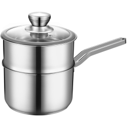 曼达尼304不锈钢长柄小萌奶锅16cm