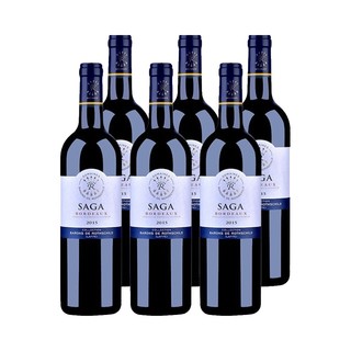 LAFITE 拉菲 法国进口拉菲传说干红葡萄酒 750ml*6支