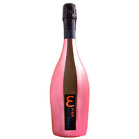 意大利进口 爱思伦（EPSILON）粉色桃红葡萄起泡酒 750ml 9.5%vol. DOC级别 *2件