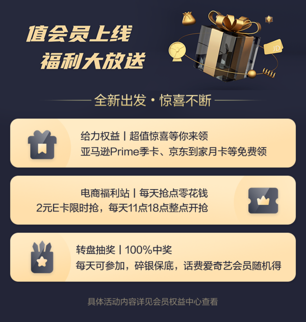 福利公告丨值会员权益中心焕新上线，专属权益等你解锁