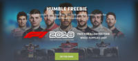 Humble Bundle《F1 2018》PC数字版游戏