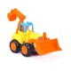 汇乐玩具 快乐工程队 推土车塑料车模 单只装 颜色随机