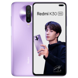 Redmi K30 5G双模 120Hz流速屏 骁龙765G 30W快充 6GB+128GB 紫玉幻境 游戏智能手机 小米 红米