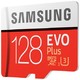 三星（SAMSUNG）128GB TF（MicroSD）存储卡 4K U3 C10 EVO升级版+ 读速100MB/s