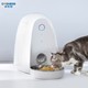 多尼斯（DOGNESS）宠物自动喂食器猫咪狗狗粮盆吃饭神器定时定量智能投食机小型2L  白色