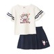 Hello Kitty 凯蒂猫 儿童T恤半身裙运动套装