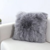 WOOLTARA 澳洲纯羊毛抱枕 灰色 45X45cm