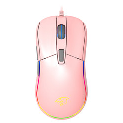 斗鱼（DOUYU.COM）DMG-130 游戏鼠标 有线鼠标粉色