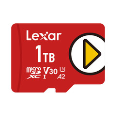 Lexar 雷克沙 microSDXC A2 UHS-I U3 TF存储卡 1TB 任天堂主机专用