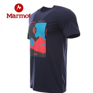 Marmot 土拨鼠 H43483 男士短袖T恤