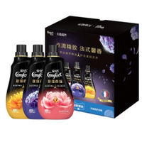 热巴同款金纺护衣留香凝露花漾香氛500ml*3护理剂