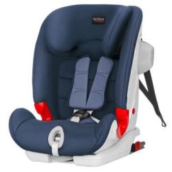 宝得适(BRITAX)宝宝汽车儿童安全座椅isofix接口 百变骑士 适合约9个月-12岁(皇室月光蓝)