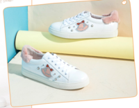 星期六(ST&SAT;) 旗下新款秋季平底鞋女小白鞋休闲鞋SF93112120+凑单品