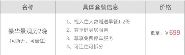 厦门宾馆 豪华景观房2晚  含早餐 可拆分