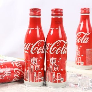 Coca-Cola 可口可乐 限量版东京奥运纪念瓶碳酸饮料 250ml*6瓶