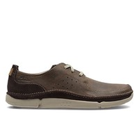 Clarks Trikeyon Fly 男士休闲鞋 Brown Brown Leather UK7.5