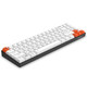Dareu 达尔优 EK871 双模机械键盘 71键 红轴 白色