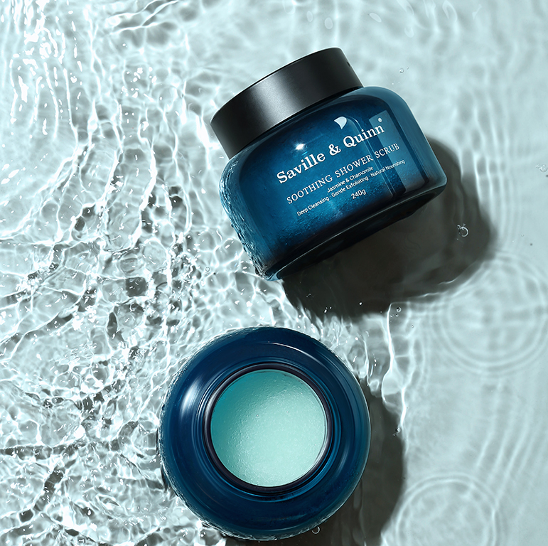 savillequinn萨维尔琨清新焕能海盐磨砂膏240g