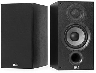 ELAC 意力 Debut 2.0 B5.2 书架音箱，黑色（一对）
