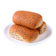 全麦面包代餐粗粮杂粮早餐健身黑麦面包 全麦面包15个 约1.5斤 *6件