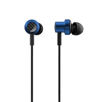 MI 小米 双动圈耳机蓝色入耳式通用男女运动音乐3.5接口耳机