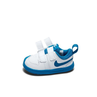 Nike 耐克 AR4162 PICO 5 (TDV)婴童运动童鞋 AR4162-103 白色/蓝色 21