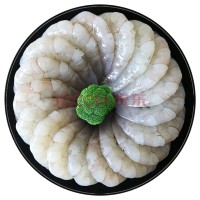 京东PLUS会员： 福仕通 翡翠速冻青虾仁 250g *4件