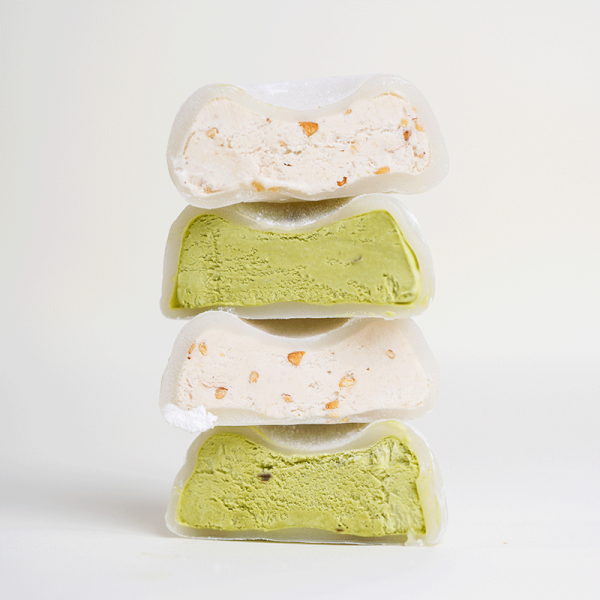 中街1946 易丝糯米糍 香草抹茶冰激凌 4种口味 80g*8袋