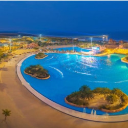 湛江吴川鼎龙湾海洋主题公寓180度全海景房1晚含早餐水世界牛仔主题