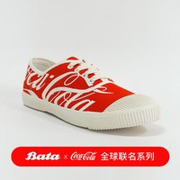 Bata WT791306DA1BM9 可口可乐联名款帆布鞋