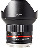 Rokinon 12mm F2.0 NCS CS Ultra Wide Angle Lens for Fuji X Mount Digital Cameras