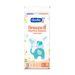Dodie Breeze 透 日款婴儿纸尿裤 L38片 *4件