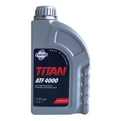 福斯(FUCHS) 泰坦合成自动变速箱油 ATF 4000 1L 德国原装进口 *4件