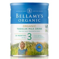 BELLAMY'S 贝拉米  有机婴幼儿奶粉 3段 900g 6罐装