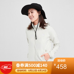 TheNorthFace北面2020春季柔软舒适抓绒上衣女户外|49AZ K82/白色 L