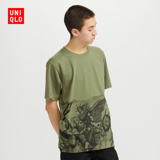 UNIQLO 优衣库 427617 MANGA 中性款印花T恤