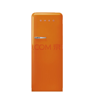 诗迈格(SMEG)冰箱FAB28系列 256L 进口50年代复古厨房家用单开门家用电冰箱 橘色