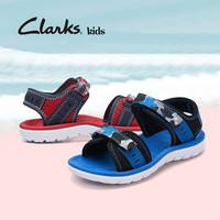 Clarks 其乐 儿童沙滩鞋 蓝色拼色